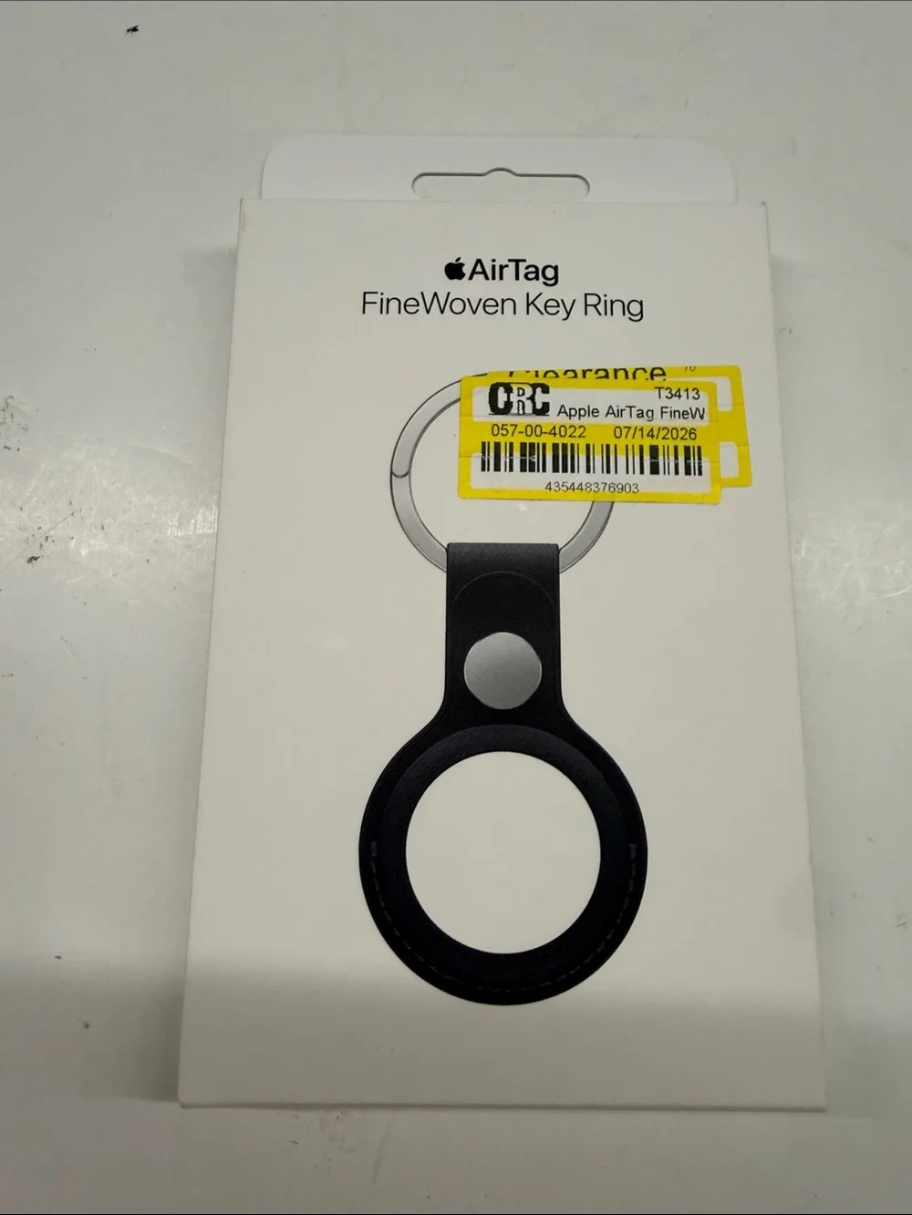 NEW Apple FineWoven Key Ring - Air Tag